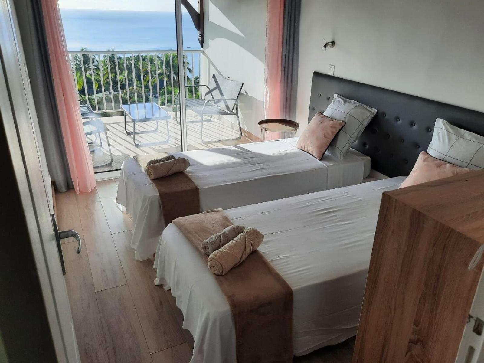 Duplex Rose Porcelaine - Vue Mer- Malendure بويانت المظهر الخارجي الصورة
